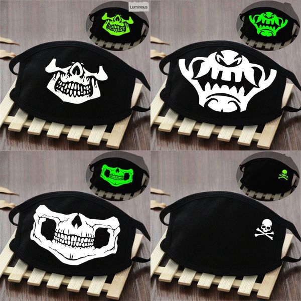 

1+2 1pcs multifunctional head skull scarf neck er with safety filter magic scarves face mesh headband bandanas print skull scarf w #442#2#95, Black