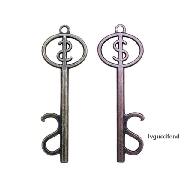 

antique copper key shaped bottle openers copper s design beer soda bottle opener wedding party favors rustic decoration