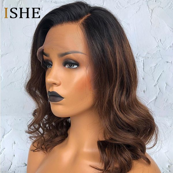 

ombre human hair wig brown colored lace front human hair wigs short bob lace front wigs blonde virgin hair wigs for black women