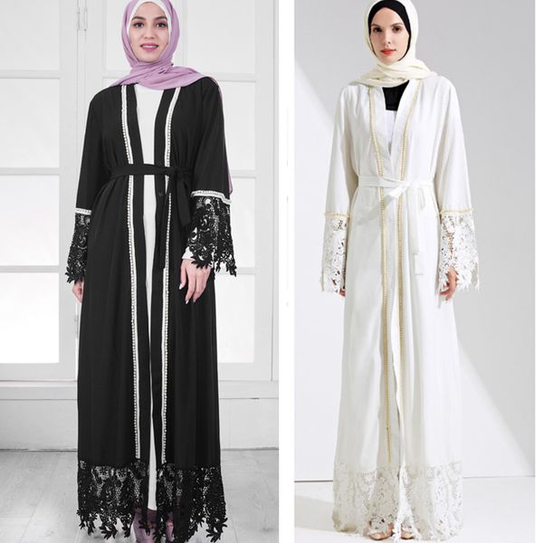 

abayas for women 2019 long beading lace caftan abaya dubai bangladesh muslim dress ramadan jilbab elbise kaftan islamic clothing