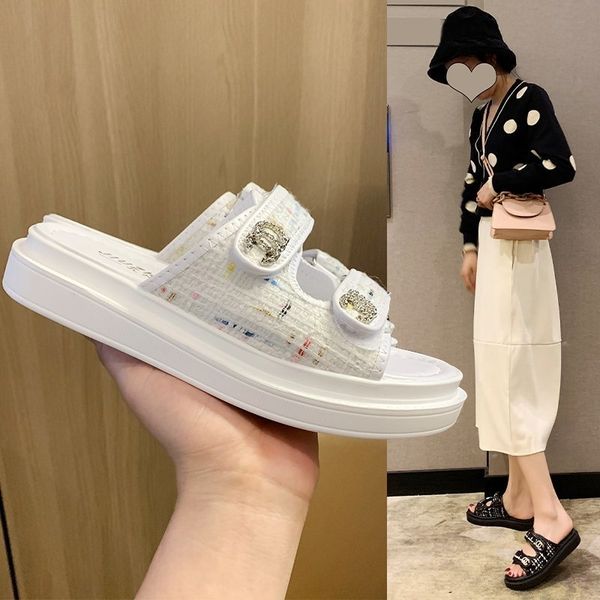 

erhzo 2020 korean style summer temperament muffin soft bottom exquisite outer wear trendy casual fashion and sandals muffin sandals comforta