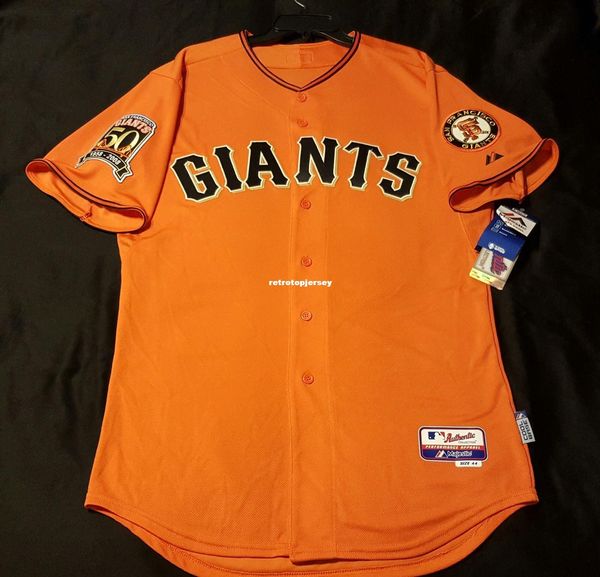 

majestic san francisco blank anniversary patch coolbase jersey mens stitched wholesale big and tall size xs-6xl baseball jerseys, Gray