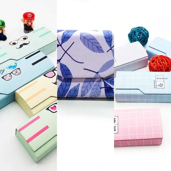 

2020 new creative inkjet pu fashion case sun case glasses box sun glasses box, Blue