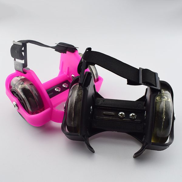 

inline & roller skates adjustable simply skating shoes colorful flashing whirlwind pulley flash wheels heel for kids adult