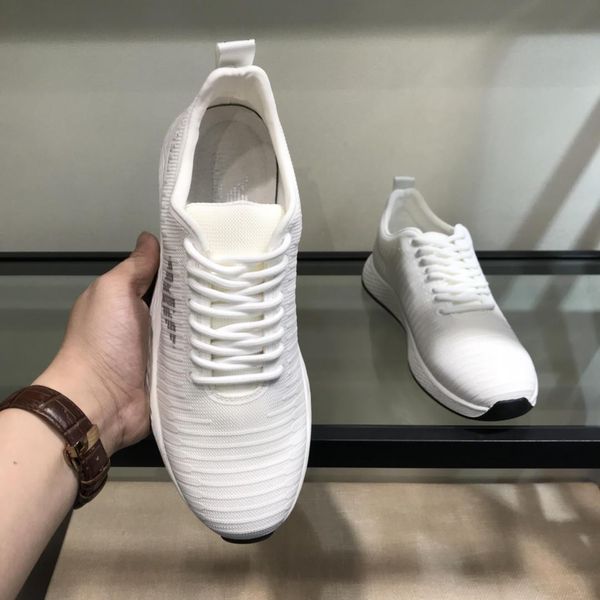 

2019q summer new sports shoes printing set foot running shoes comfortable breathable wild shoes original box packaging 38-4411, Black
