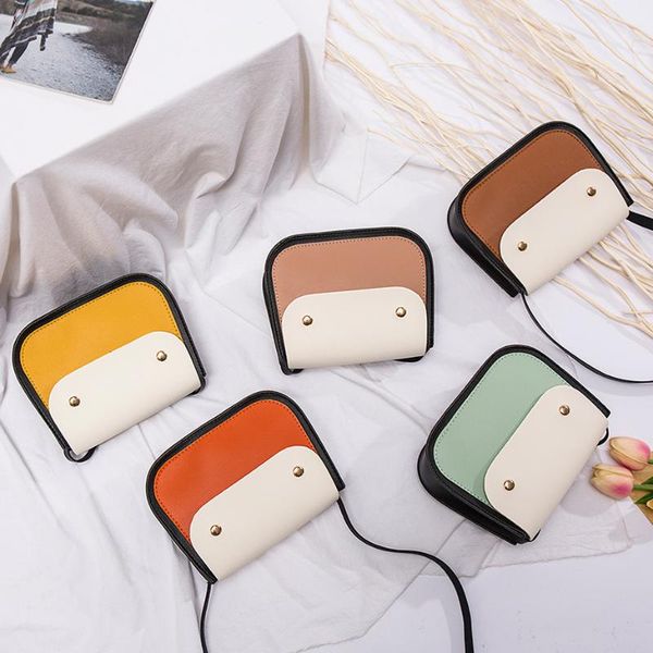 

small crossbody bag 2020 women leather shoulder handbag female mini messenger clutch purse new girl kids cute simple flap bags
