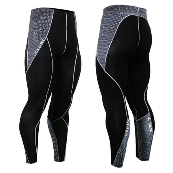 

compression cycling tights exercise tight functional pants quality flexiable breathable mens training pant for spring autumn, Black;blue