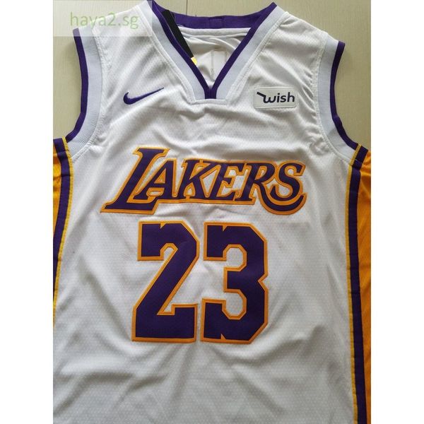

286 basketball jerseys kids children sprorts wear james #23 s-xxl stitched jersey, Black;white