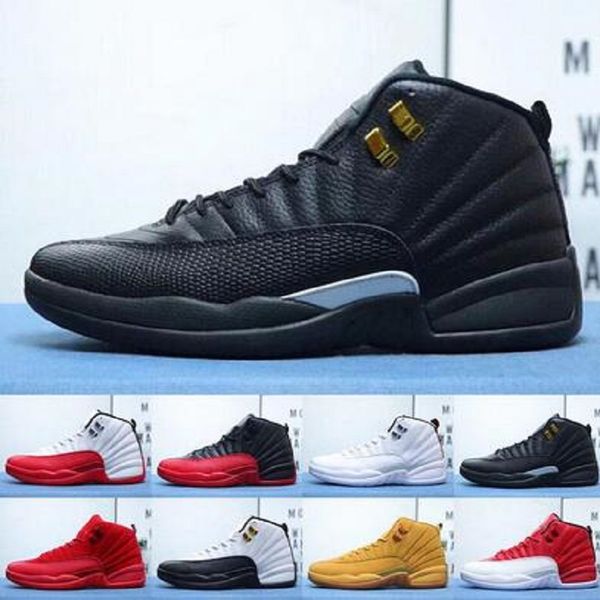 

новые 12 утепленного gym red мужских ботинок баскетбола flu игры колледж вмс 12s xii мужчины тренеры спорт кроссовки обувь сша 8-13