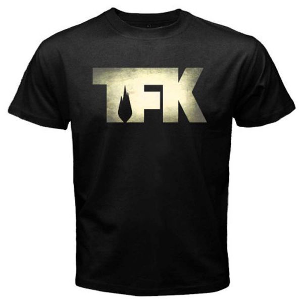 

Men brand Cotton T shirt summer TFK Thousand Foot Krutch rock band men's fashion T-shirt