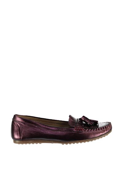 

pearl genuine leather purple women 's shoes 120130001276, Black