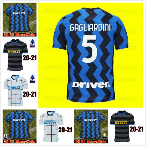 

eriksen inter lautaro hakimi 2021 milan soccer jersey barella de vrij lukaku 20 21 maillot de foot inter men kids kit football shirt, Black;yellow