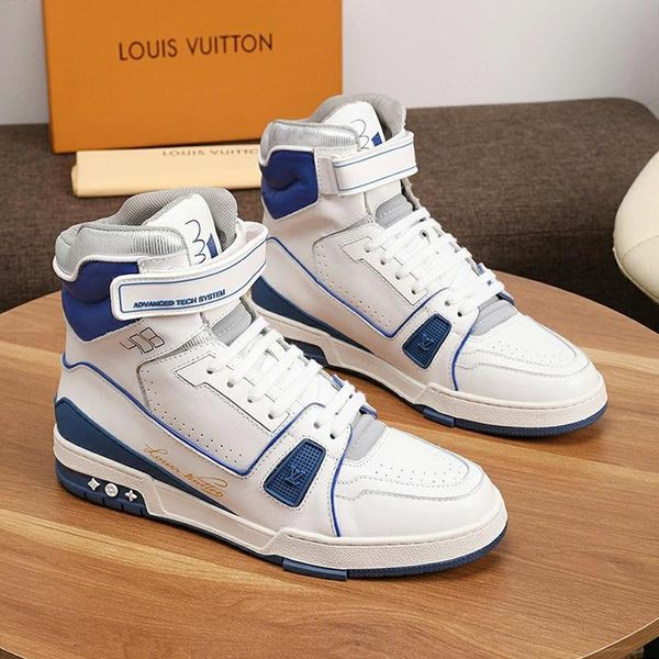 

mens shoes new arrival trainer sneaker mid -outdoor walking vintage footwears plus size lace -up breathable men shoes zapatillas hombre