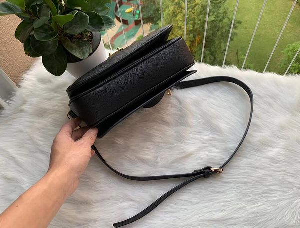 

2020 genuine black embossed leather women's handbag shoulder bags nice quality crossbody bags messenger bag