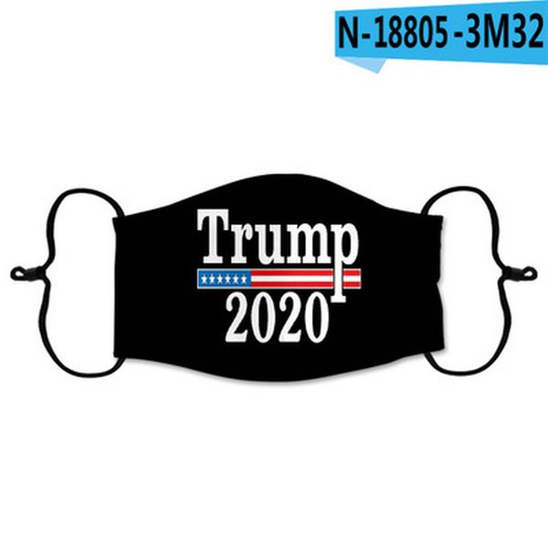 

us election individually camo face presidential packaged fashion face bandanas motorcycle mask motorcy protection face mask mask trump edtxz, Black