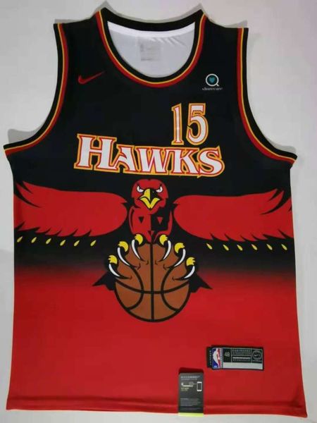 

mens vince carter 15# 2020/2020 stitched throwback jersey red new store big premium fee original factory quality is good, Gray