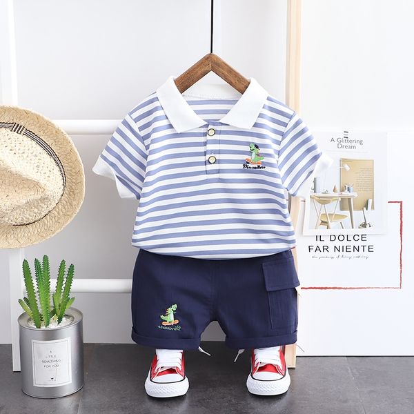 

q3exd костюмы для мальчиков и девочек и вышивка костюма лето ребенка детского вышитые скейтборда динозавр двухсекционного набора детского су