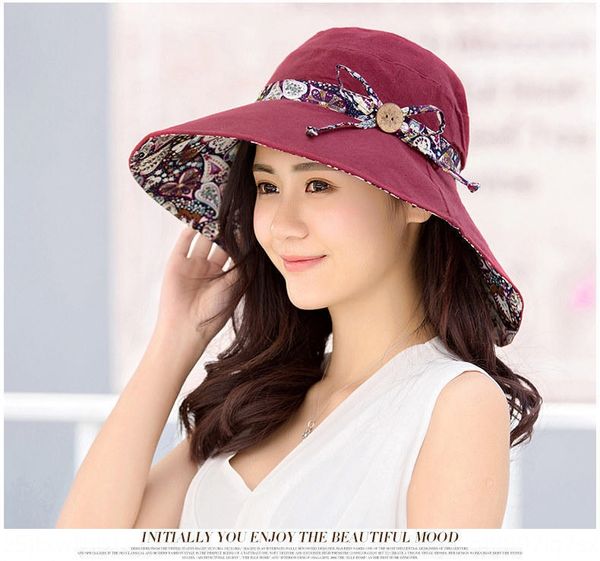 

female summer sun yuce sun uv-proof outdoor sun-proof beach hat cloth hat, Blue;gray