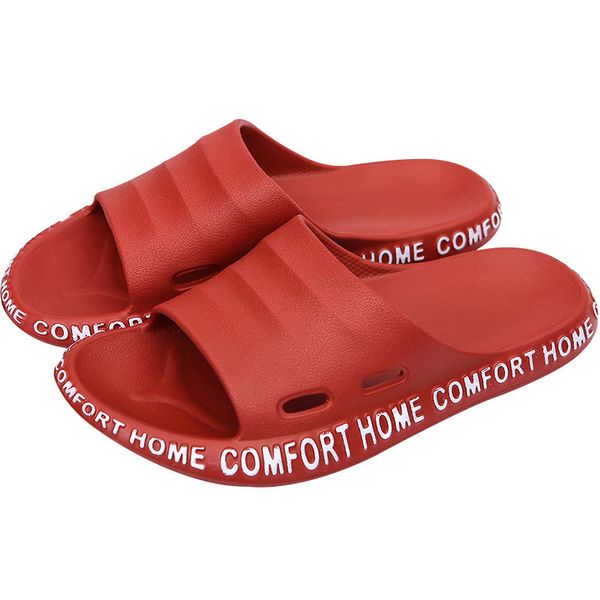 

summer outdoor fashion new letter trend cool slippers with soft soles, Black