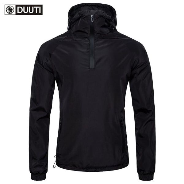 

открытый бег дождя куртку кемпинга человек водонепроницаемый quick dry рыбалка anti-uv одежда восхождение ультра-тонкий солнцезащитный пальт, Blue;black