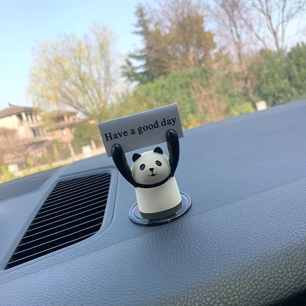 

interior decorations car ornaments cute animal diy wordpad decoration center console accessories auto