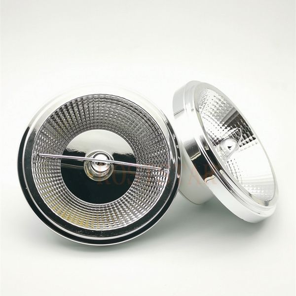 

12pcs dimmable cob ar111 led spotlight 10w/15w es111 led recessed light gu10/g53 ar111 embedded down lamp ac85-265v ing