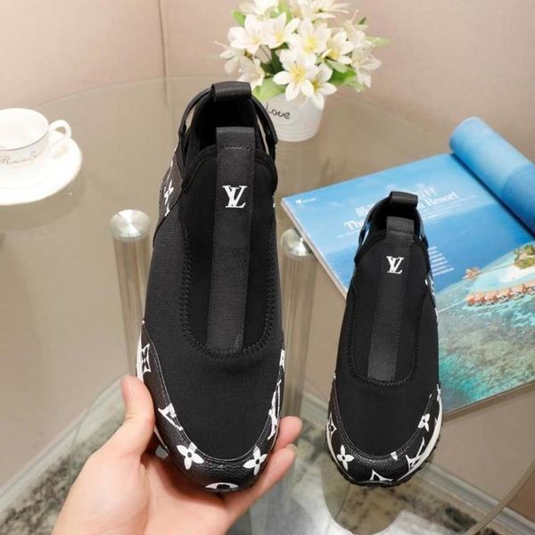 

new arrival limited edition luxury design sneakers mens or womens leather flat casual shoes zapatos de diseÃ±o charm with box 8 r 9 v, Black