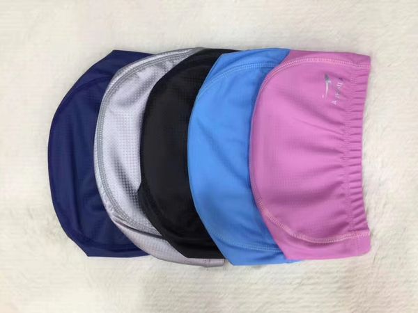 

okailai new swimming cap style pu men's and women's swimming cap can be 1818