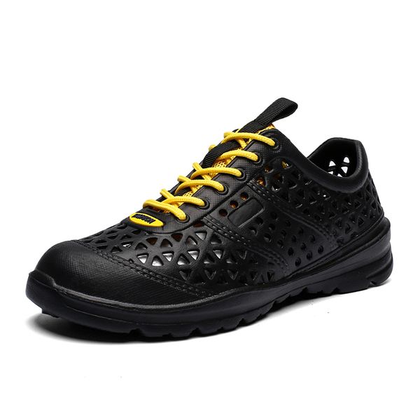 

men 2020 cool summer shoes beach sandals cool water beach garden shoes men brand sneakers flats upstream water homme cheap