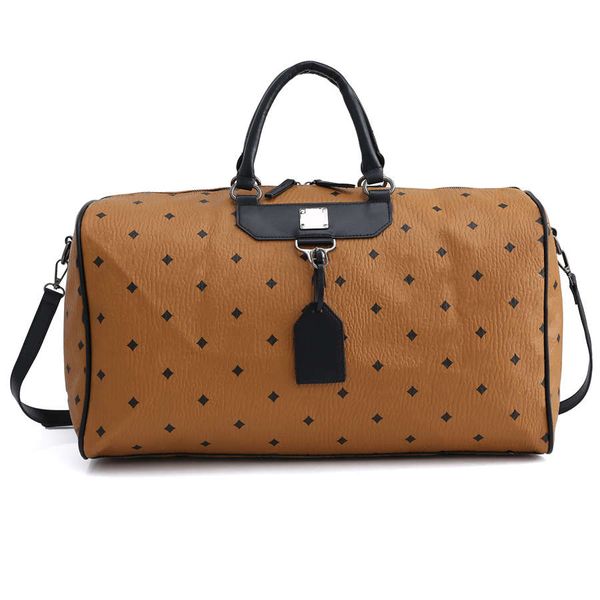 

weekender duffle bags handbags purses travel leather women classic handbag middle luggage crossbody size bag fashion fshok, Red;black