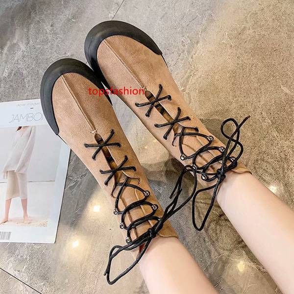 

winter new fashion women s boots superstar luxury black brown lace sports boots roman walking motorcycle boots designer, Black;green