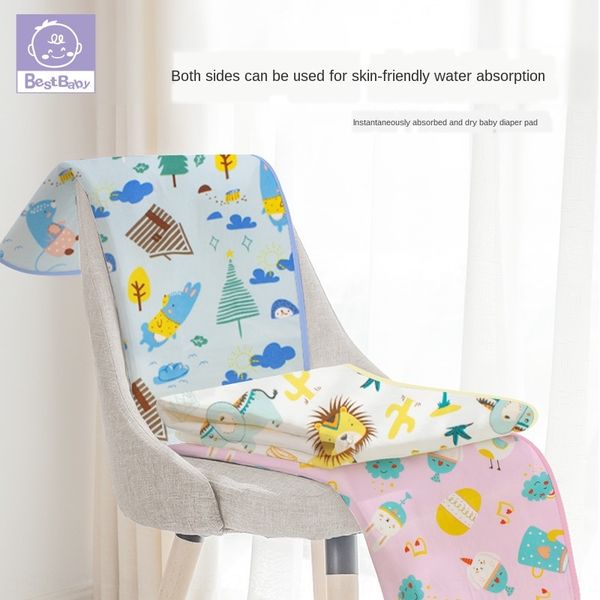 

eng4a baby diaper portable double-sided absorbent breathable waterproof washable aunt baby mattressdiaper mattress pad portable double-sided
