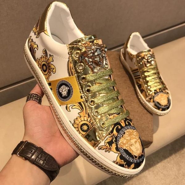 

luxury men casual designer shoes fashion new arrival men casual shoes, mens sneakers men leather shoes fast delivery 09, Red;white