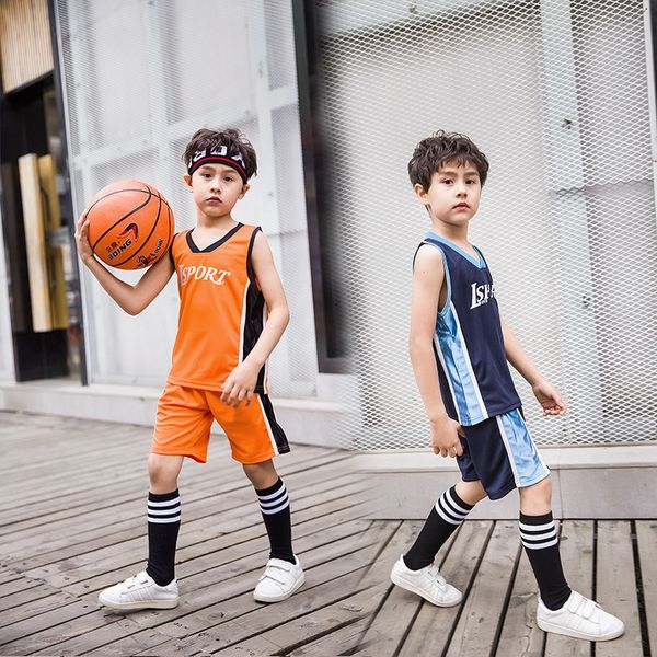 

basketball wear vest suit men women baby kindergarten 61 performance wear primary training children's children's jersey