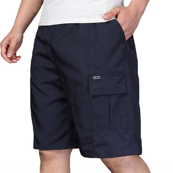 

light middle and clothes and aged men's daddy clothes beach shorts middle-aged cargo shorts cotton capri pants