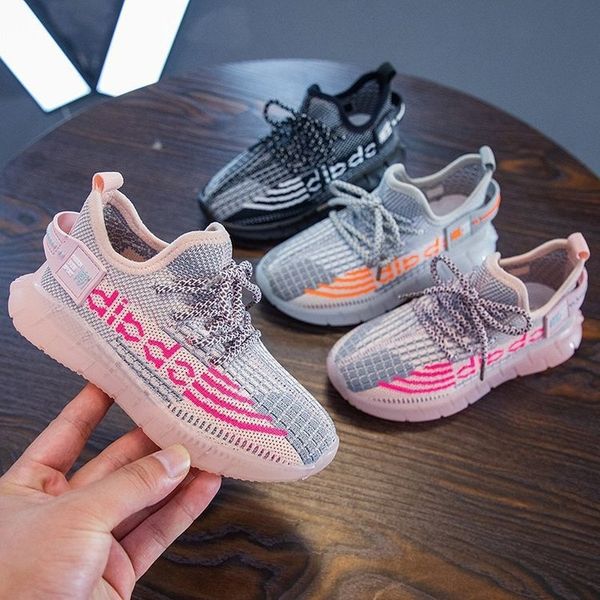 

gloh8 boys' coconut sneakers 2020 new spring sneakers children's children's and autumn breathable mesh single shoes girls&#03, Black