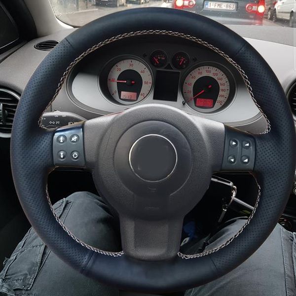 Steering Covers Cardak Hand Stitched Black Artificial Leather Car Wheel Cover For Seat Ibiza 6l Leon 2007 2008 Sport Altea Toledo From Automobiles789 25 02 Dhgate Com - Seat Altea Steering Wheel Cover Steering Covers Cardak Hand Stitched Black Artificial Leather Car Wheel Cover For Seat Ibiza 6l Leon 2007 2008 Sport Altea Toledo From Automobiles789 25 02 Dhgate Com - Seat Altea Steering Wheel Cover