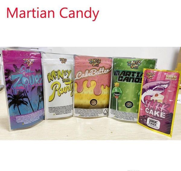 

new arrival runtz martian candy 420 packaging smell proof bag plastic zip lock bags dry herb flower packaging mylar bags ldlns