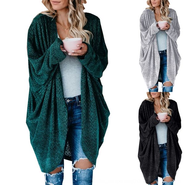 

2019 трикотажного кардиган большого размера свободные длинный для женщин 2019 трикотажного кардиган пальто свитер пальто большого размера св, White;black