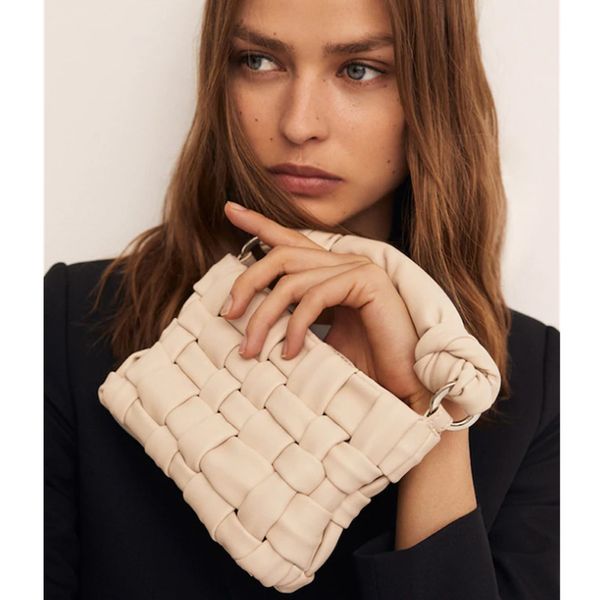 

дизайн женщин сумка новая мода тканые сумки мини мешок посыльного женские сумки crossbody 01-sb-gxbzmn