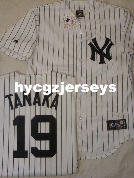 

baseball ny #19 masahiro tanaka "w/name" sewn shirt jersey new mens stitched jerseys big and tall size xs-6xl for sale, Gray