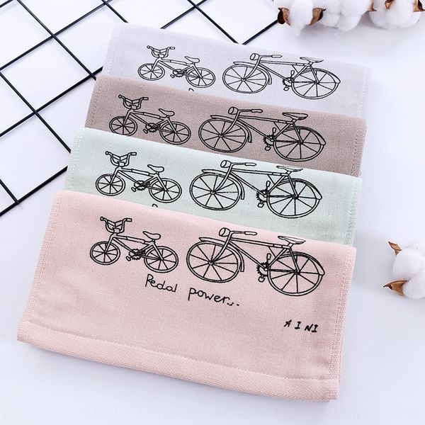 

pure cotton printed children's towel children's face wash soft absorbent small towel