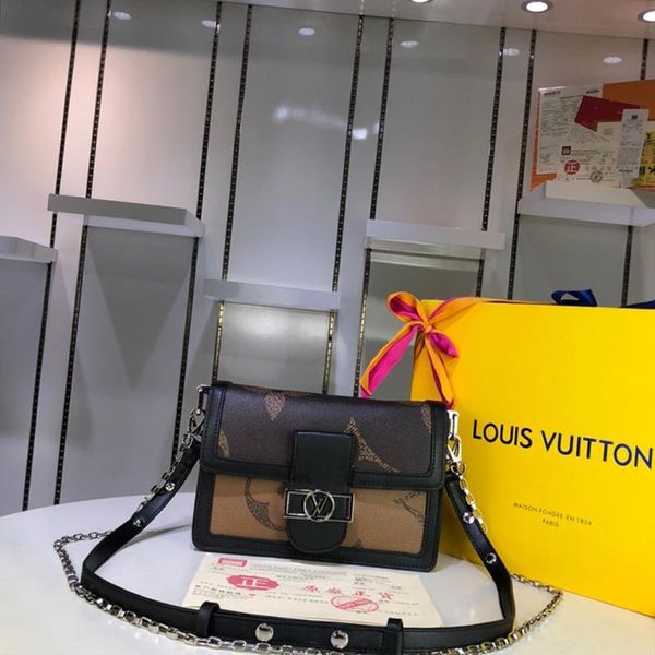 

new arrival womens bag fashion classic leather shoulder bag small flap crossbody bag chain lady messenger bags drop ship