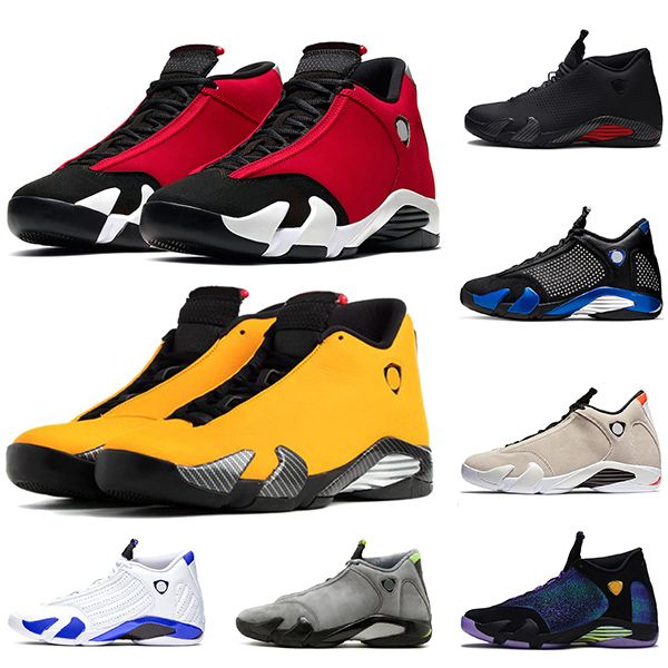 

горячая 14 14s mens basketball обувь jumpman gym red candy cane hyper royal yellow doernbecher desert sand кроссовки спортивные кроссовки ра