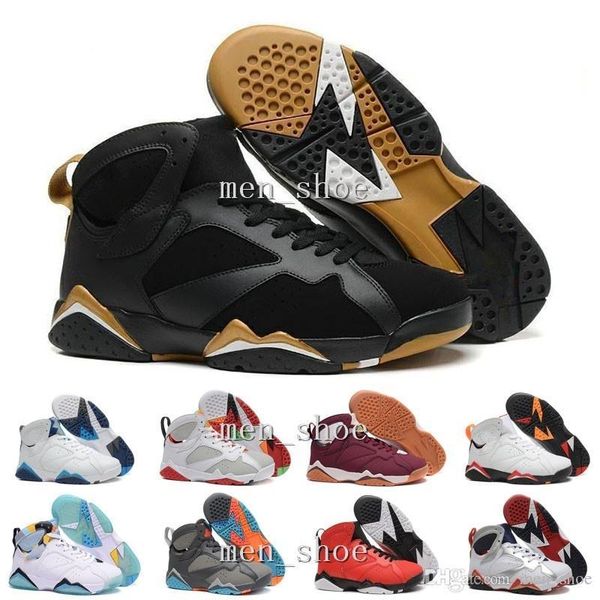 

with box]wholesale 7 french blue basketball shoes vii training 7s sports sneakers athletics boots discount size8.0-13