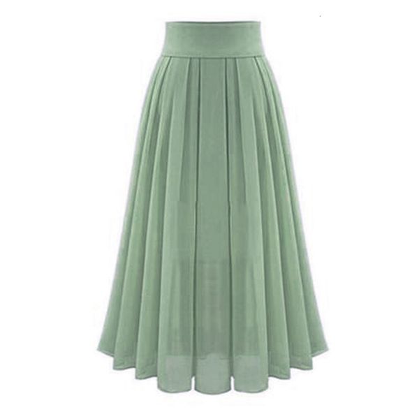 

skirt long skirt women organza waist lace up hip long skirt solid color summer casual ladies chiffon, Black