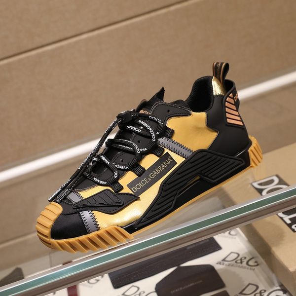 

225 brand designer high-quality men's casual sports shoes, outdoor casual shoes, with original box packaging size 38--45, Black