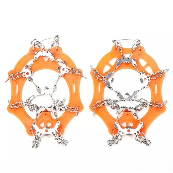 

ktegl junli/junli 201 stainless steel 19-tooth ice non-slip shoes non-slip shoes claw 19-tooth anti-skid shoe cover shoe chain snow ice anti