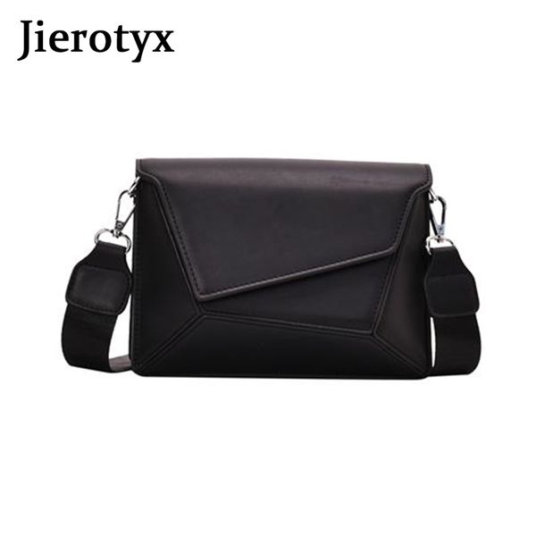 

jierotyx square women crossbody bag new fashion designer leather irregular geometric bag casual female shoulder