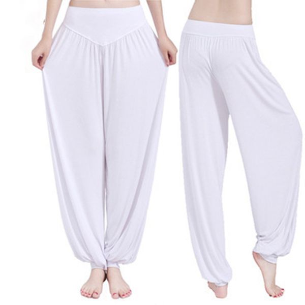 

outdoor camping picnic women sports leggings dancing tai chi yoga pants fitness jogging femme closing bloomers female trousers, White;red